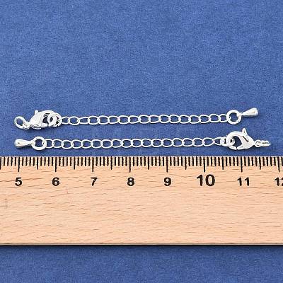 Brass Curb Chain Extender KK-L265-03S-1