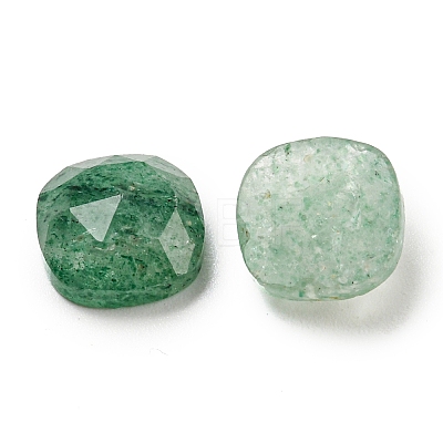 Natural Green Strawberry Quartz Cabochons G-M431-01H-1