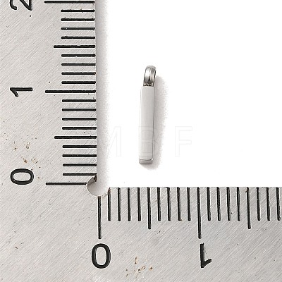 304 Stainless Steel Charms STAS-L022-260P-1