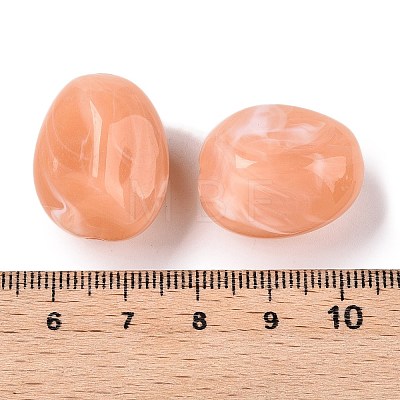 Opaque Acrylic Beads OACR-N137-36C-1