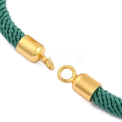 Nylon Cords Bracelet Makings Fit for Connector Charms AJEW-P116-02G-29-1