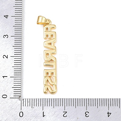 Brass Pendants KK-C162-054A-01G-1