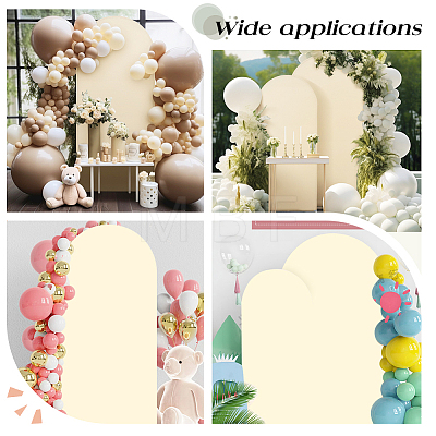 1Pc Polyester & Spandex Wedding Arch Cover Cloth DIY-CN0004-09B-01-1