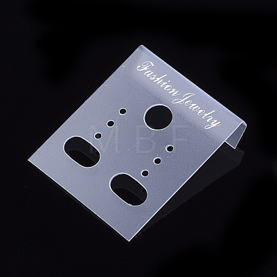 Plastic Earring Display Card EDIS-Q043-01-1