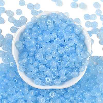 Transparent Colours Glass Seed Beads X1-SEED-P008-01B-02-1