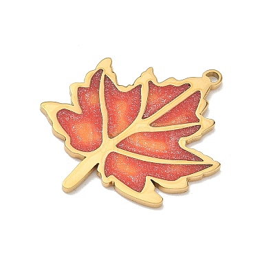 Ocean Theme 304 Stainless Steel Enamel Pendants STAS-G373-01C-03-1