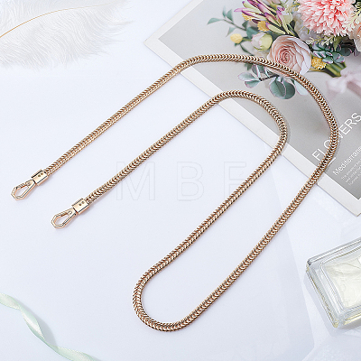 Alloy Chain Bag Handles FIND-WH0038-84G-1