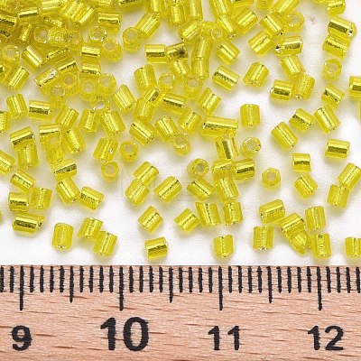 Glass Bugle Beads SEED-S032-08A-30-1