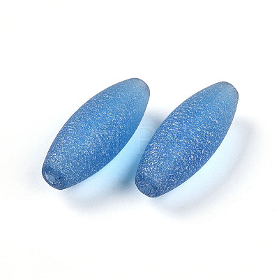 Transparent Frosted Glass Beads SEED-T006-05A-1