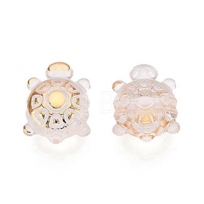 Transparent ABS Plastic Beads TACR-T028-77A-1
