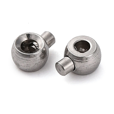 Ion Plating(IP) 304 Stainless Steel Crimp Beads X-STAS-P373-02P-1