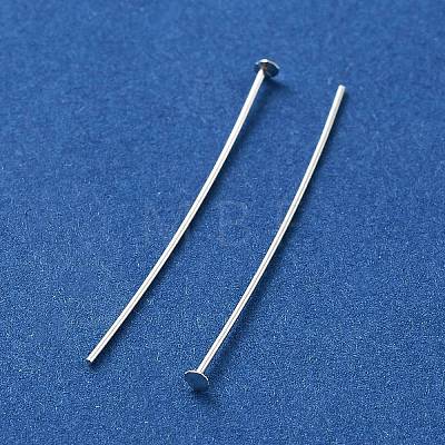 925 Sterling Silver Flat Head Pins STER-M117-03E-S-1