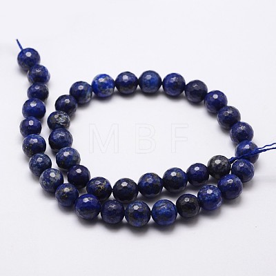 Natural Lapis Lazuli Beads Strands X-G-D840-38-8mm-1