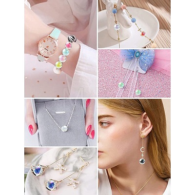 50Pcs Transparent Acrylic Beads OACR-CJ0001-37-1