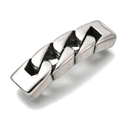 304 Stainless Steel Slide Charms STAS-F356-10AS-02-1