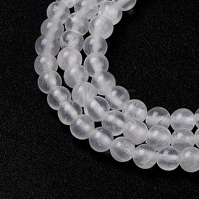 Natural Green Jade Beads Strands G-Q162-A01-D01-05-1