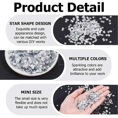 100G PET Paillette/Sequins Pendants KY-CY0001-24B-1