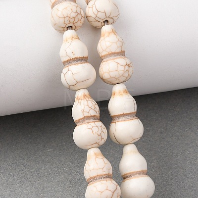 Synthetic Turquoise Dyed Beads Strands G-B184-B01-03-1