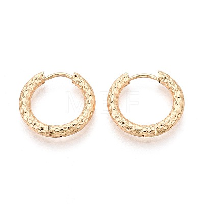 304 Stainless Steel Hoop Earrings STAS-T074-51G-1