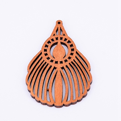 Wood Big Pendants WOOD-WH0106-01-1