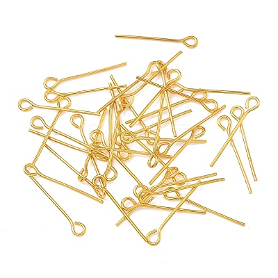 Brass Eye Pin X-EPC1.8cm-G-1