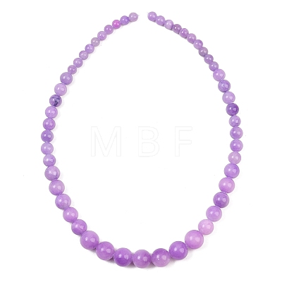 Natural Mashan Jade Graduated Beads Strands GG-CBA2AE1-A08-J-1