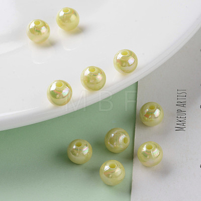 Opaque Acrylic Beads MACR-S370-D8mm-A10-1