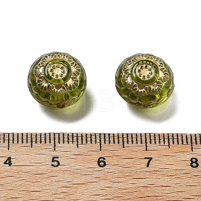 Transparent Acrylic Beads X-OACR-Q016-03A-1