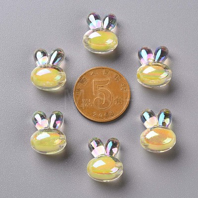 Transparent Acrylic Beads TACR-S152-05B-SS2105-1