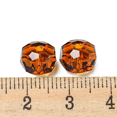 Transparent K9 Glass Beads GLAA-E048-02-20-1