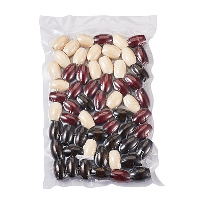 60Pcs 3 Colors Wooden Beads WOOD-CD0001-12-1