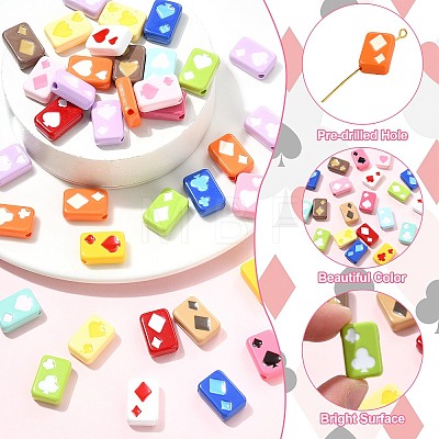 Acrylic Beads MACR-CJZ0001-05-1