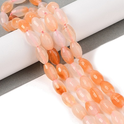 Natural Agate Beads Strands G-Q194-B01-01A-1