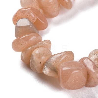 Natural Multi-Moonstone Chip Beads Strands G-M205-19A-1