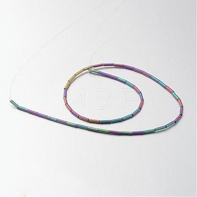 Electroplate Non-magnetic Synthetic Hematite Bead Strands G-F300-37B-F-1