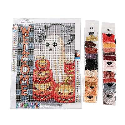 DIY Halloween Theme Diamond Painting Kit DIAM-O001-01J-1