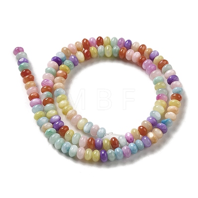 Natural Freshwater Shell Beads Strands X-SHEL-H003-02-1