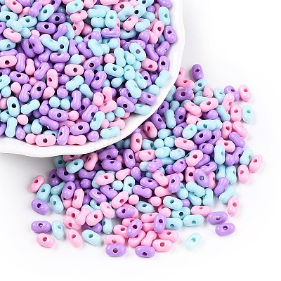 Opaque Acrylic Beads MACR-T048-02M-13-1