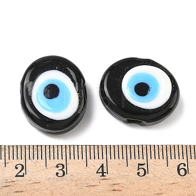 Handmade Evil Eye Lampwork Beads LAMP-G168-02G-1