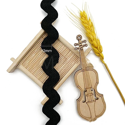 Polyester Wavy Fringe Trim OCOR-WH0046-94D-01-1