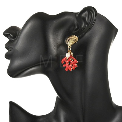 304 Stainless Steel Enamel Stud Earrings EJEW-JE07476-1