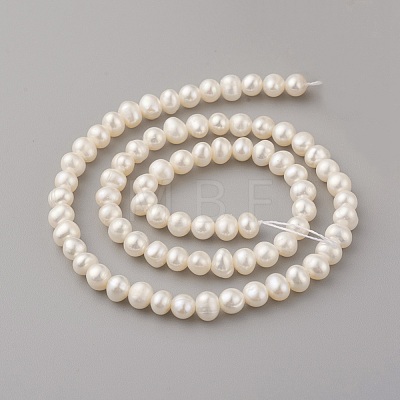 Natural Cultured Freshwater Pearl Beads Strands PEAR-G007-33-1