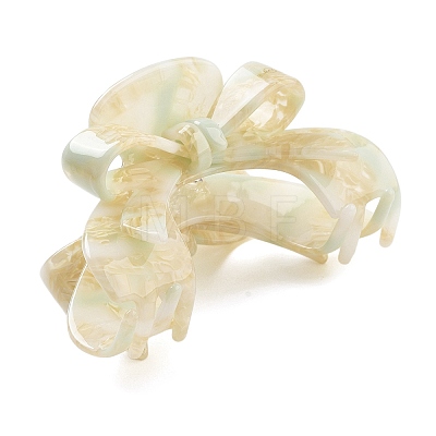 Cellulose Acetate & Iron Claw Hair Clips AJEW-K047-02F-1