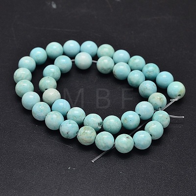 Natural Howlite Beads Strands TURQ-P027-17-4mm-1