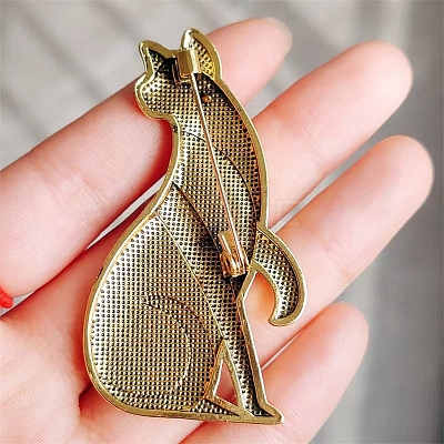 Alloy Brooch for Backpack Clothes PW-WG7AF1A-01-1