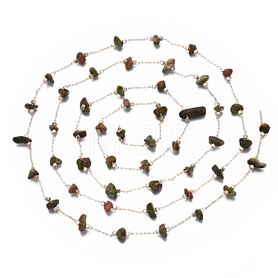Brass Paperclip Chains CHC-N018-101-03-1