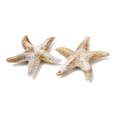 Imitation Shell Acrylic Pendants SACR-K005-06-1