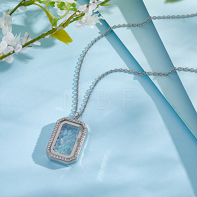 1Pc 304 Stainless Steel Necklace NJEW-NB0001-42-1