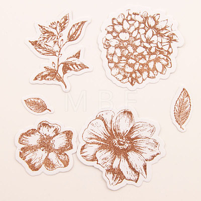 Clear Silicone Stamps and Carbon Steel Cutting Dies Set DIY-F105-06-1