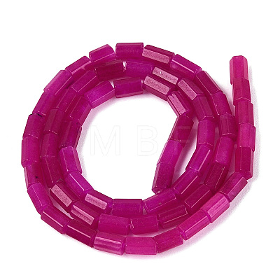 Dyed Natural Malaysia Jade Beads Strands GG-N002-01A-19-1